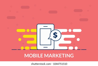 mobile screen with dollar sign icon