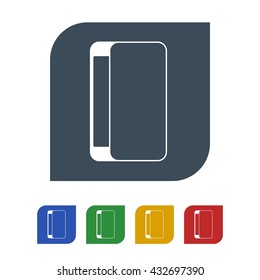 Mobile screen guards Icon Isolated on White Background.vector illustration icon