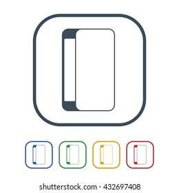 Mobile screen guards Icon Isolated on White Background.vector illustration icon