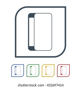 Mobile screen guards Icon Isolated on White Background.vector illustration icon