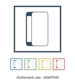 Mobile screen guards Icon Isolated on White Background.vector illustration icon