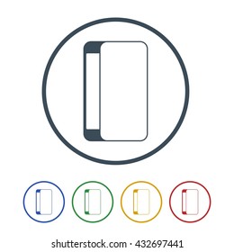 Mobile screen guards Icon Isolated on White Background.vector illustration icon