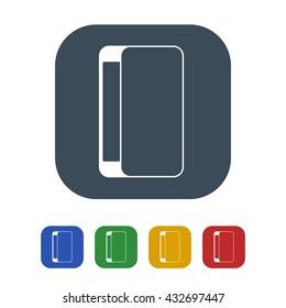Mobile screen guards Icon Isolated on White Background.vector illustration icon