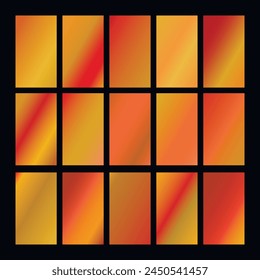 Mobile Bildschirmschloss Display Kollektion von bunten Hintergründen in trendigen Neonfarben. Modernes Screen Vektorgrafik Design für mobiles App. Weiche Farbe abstrakte pastellfarbene holografische Farbverläufe. Muster für Design.
