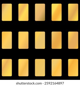 Mobile screen lock display collection of colorful backgrounds in trendy neon colors. Modern screen vector design for mobile app. Soft color abstract pastel holographic gradients. Swatches for design.