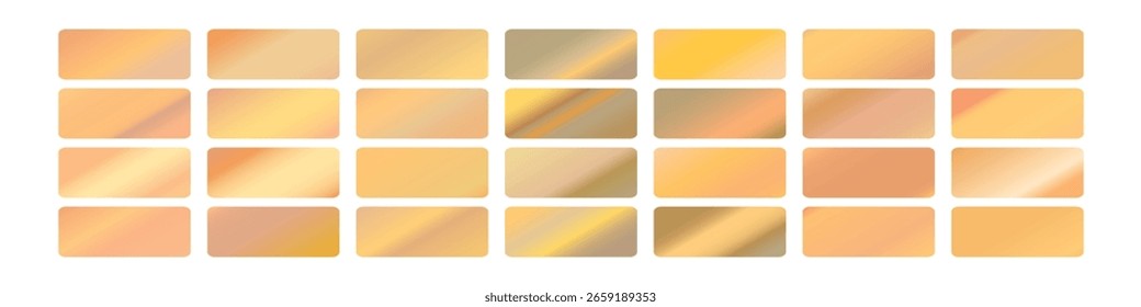 Mobile Bildschirmsperre Display-Sammlung von bunten Hintergründen in trendigen Neonfarben. Modernes Bildschirmvektordesign für mobile App. Weiche Farbe abstrakte Pastellholografie Gradienten. Muster für Design.