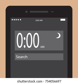 Mobile screen.Mobile icon.