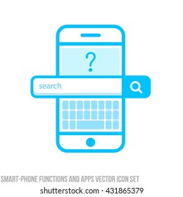 Mobile search icon 