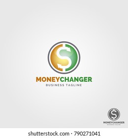 Mobile Service Logo Template

- Circle and dollar symbol concept moneys changer logo