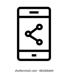 Mobile Share Icon