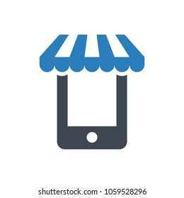 Mobile Shop Icon