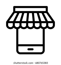 Mobile Shop Icon