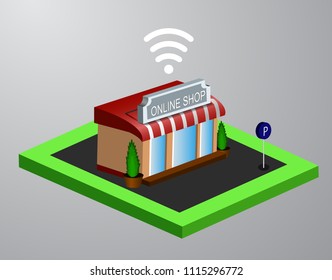 Mobile shopping e-commerce