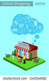 Mobile shopping e-commerce