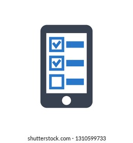 Mobile Shopping Icon