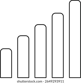 mobile signal icon design image