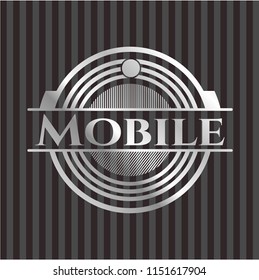 Mobile silvery emblem