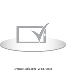 Mobile smart phone vector icon