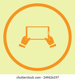 Mobile smart phone vector icon