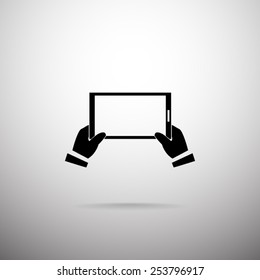 Mobile smart phone vector icon
