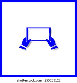 Mobile smart phone vector icon