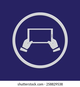 Mobile smart phone vector icon