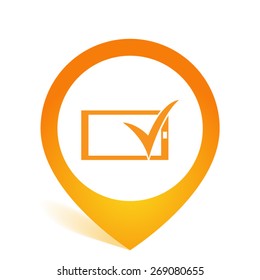 Mobile smart phone vector icon 