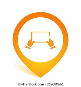 Mobile smart phone vector icon 