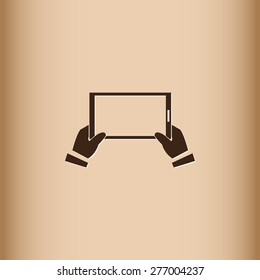Mobile smart phone vector icon 