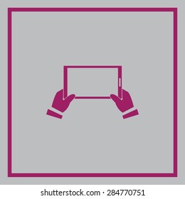 Mobile smart phone vector icon 