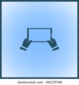 Mobile smart phone vector icon 