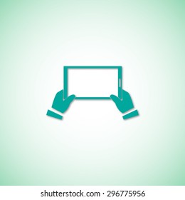 Mobile smart phone vector icon 