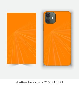 Mobile and smartphone cover and cage design with multiple color and design against white background 