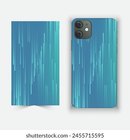 Mobile and smartphone cover and cage design with multiple color and design against white background 