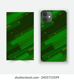 Mobile and smartphone cover and cage design with multiple color and design against white background 