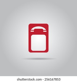 mobile smartphone icon,