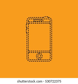 Mobile smartphone icon