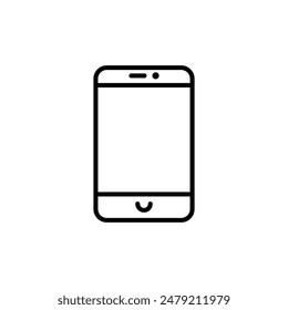 Mobile Smartphone Icon Perfect for Technology and Gadgets