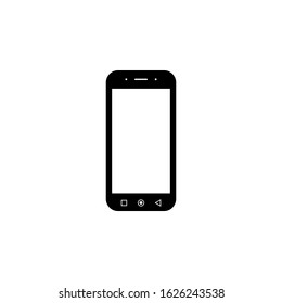 mobile smartphone icon vector modern on white background