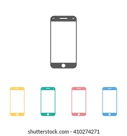 mobile, smartphone icon,vector illustration