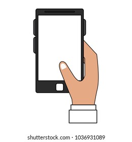 Mobile smartphone symbol