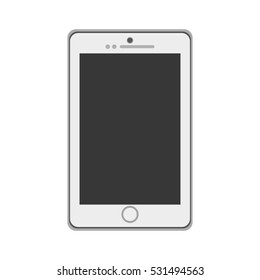 Mobile smartphone technology icon vector illustration graphic design