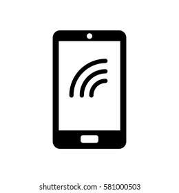 Mobile smartphone technology icon vector illustration graphic design