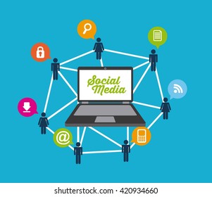 mobile social media  design 