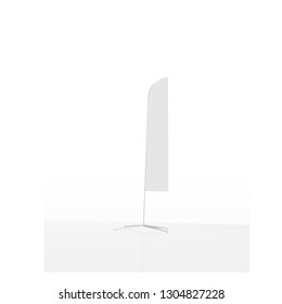 mobile stand for advertising flag