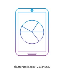 mobile statistic diagram chart device technology