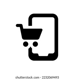 Icono de almacén móvil (ilustración vectorial)