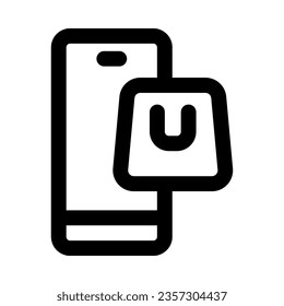 mobile store icon for your website, mobile, presentation, and logo design.