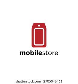 Simples e empresarial do logotipo da loja de portáteis