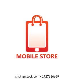 Diseño de plantillas de logotipo para tiendas móviles